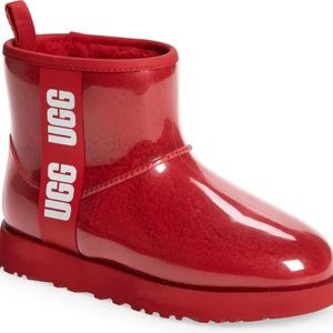 UGG Waterproof Clear Boot